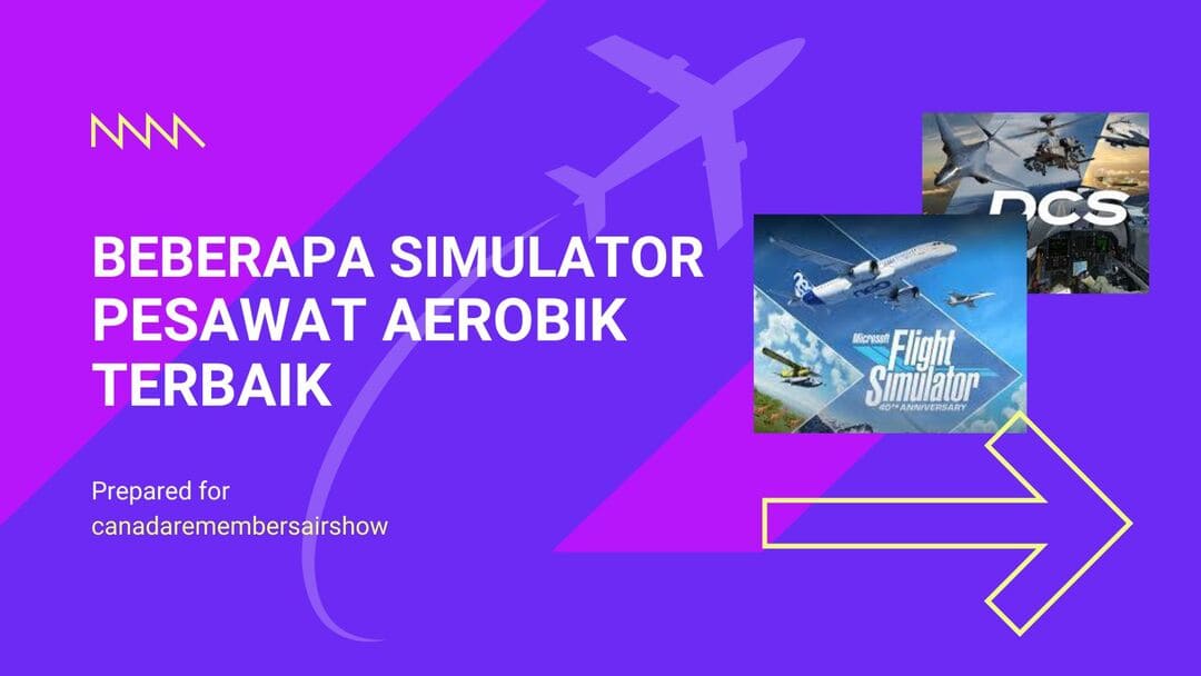 simulator pesawat aerobik